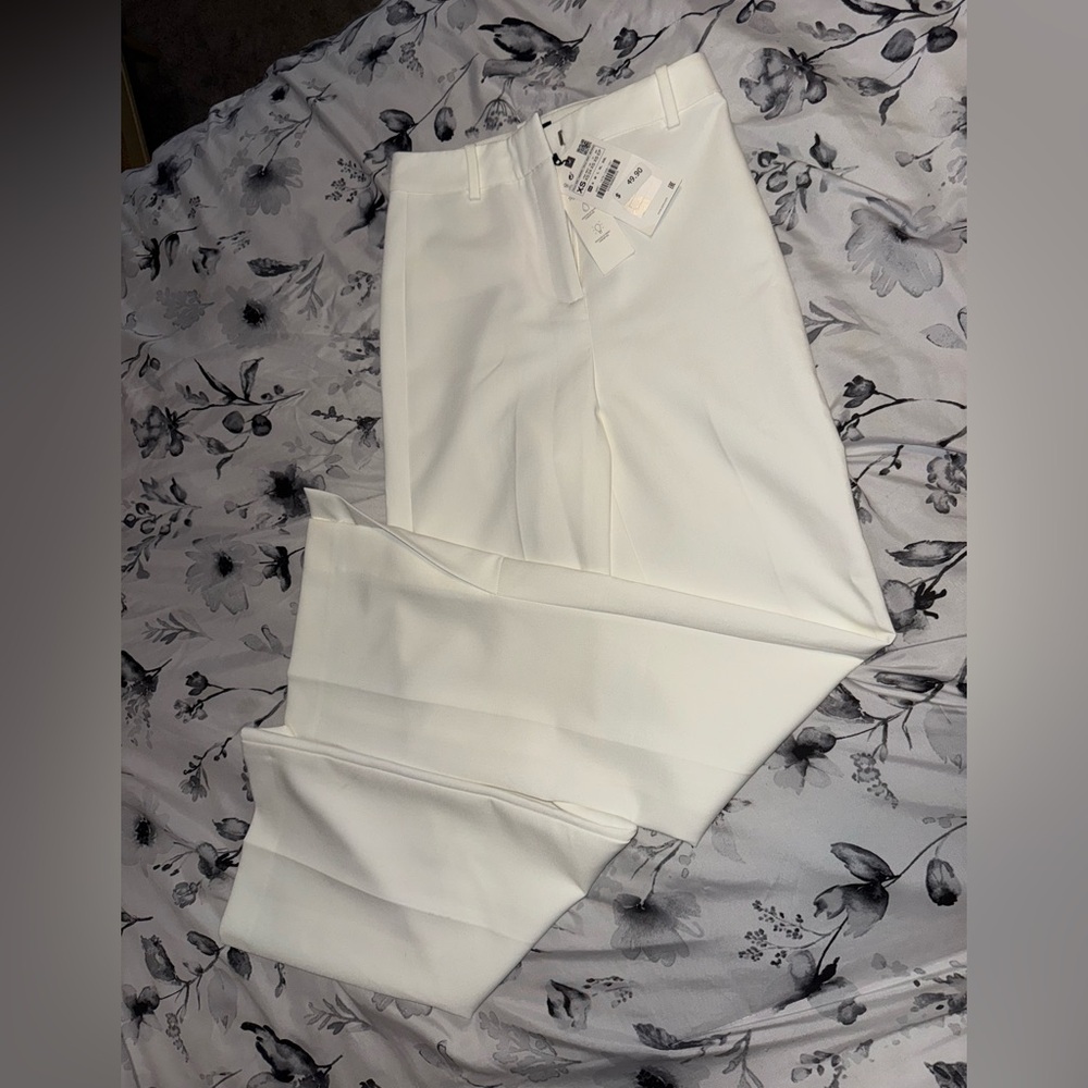 Straight Slit Pants - Picture 2 of 4
